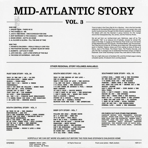 Various : Mid-Atlantic Story Vol. 3 (LP,Compilation,Stereo)