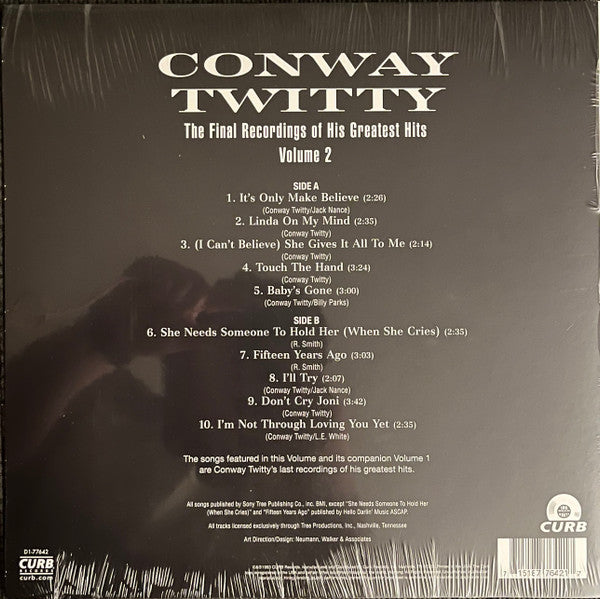 Conway Twitty : The Final Recordings Of His Greatest Hits Volume 2 (LP)