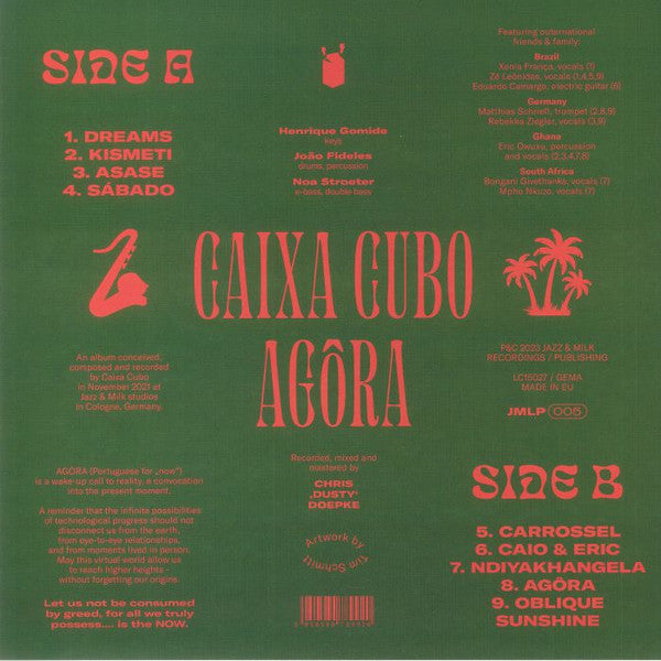 Caixa Cubo Trio : Ag​ô​ra (LP,Album)