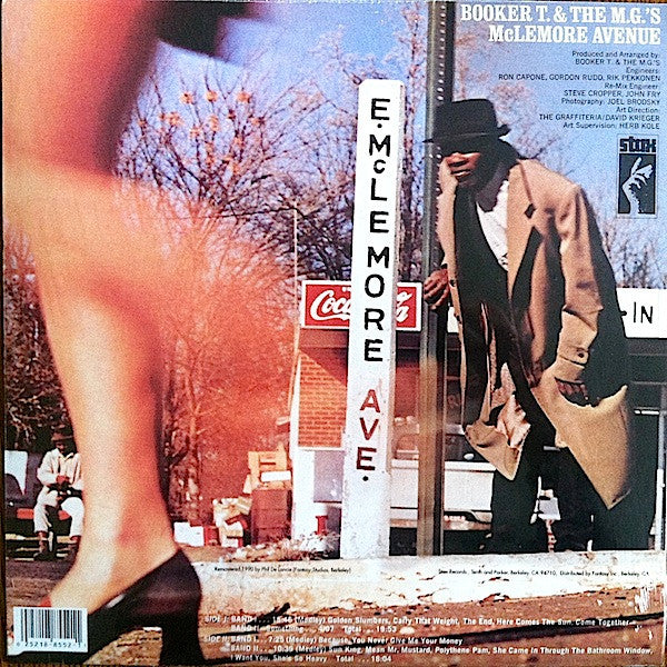 Booker T & The MG's : McLemore Avenue (LP,Album,Reissue,Remastered)