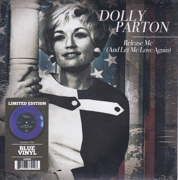 Dolly Parton : Release Me (And Let Me Love Again) (7", Single, Ltd, Blu)