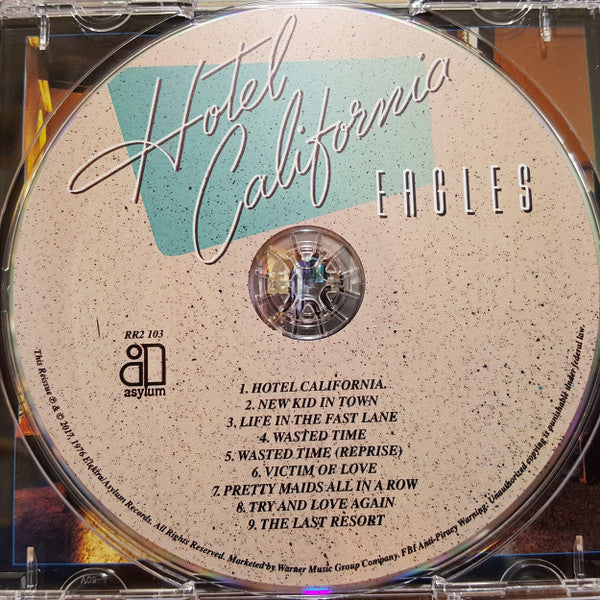 Eagles : Hotel California (CD, Album, RE, RM, 40t)