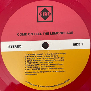 The Lemonheads : Come On Feel The Lemonheads (LP, Album, RE, Red + LP, Comp, Yel + 30t)