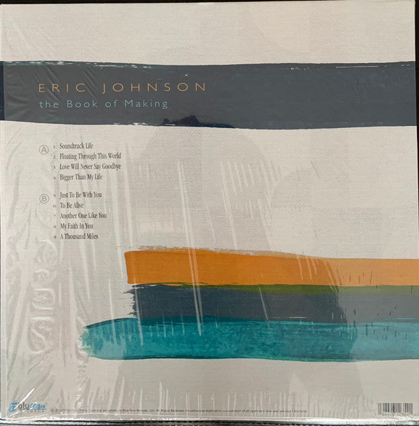 Eric Johnson (2) : The Book Of Making (LP, Album, 180)