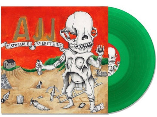 AJJ : Disposable Everything (LP, Album, Gre)