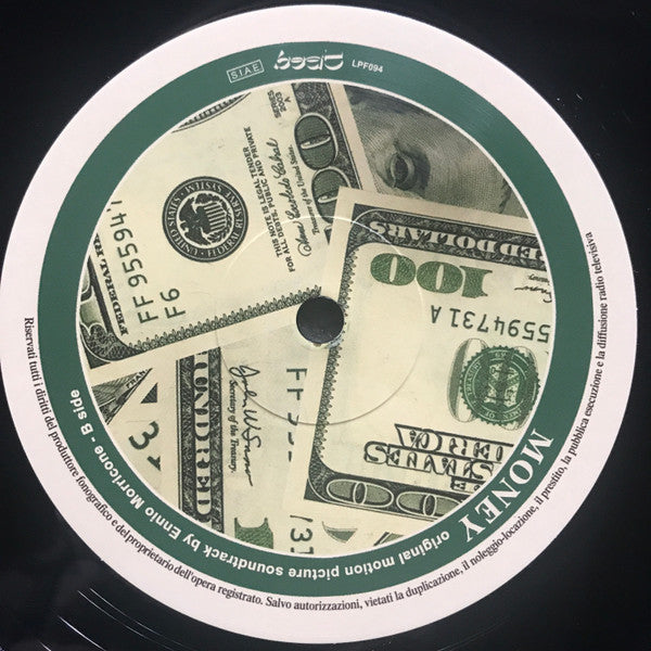 Ennio Morricone : Money (Original Motion Picture Soundtrack) (LP, Album, RE, RM)