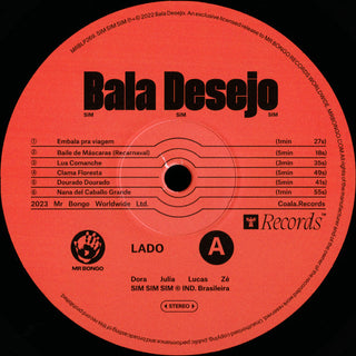 Bala Desejo : Sim Sim Sim (LP, Album)