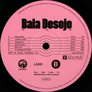 Bala Desejo : Sim Sim Sim (LP, Album)