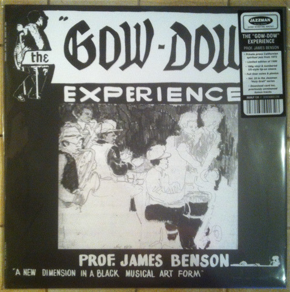 James R. Benson : The Gow-Dow Experience (LP,Album,Limited Edition,Reissue)