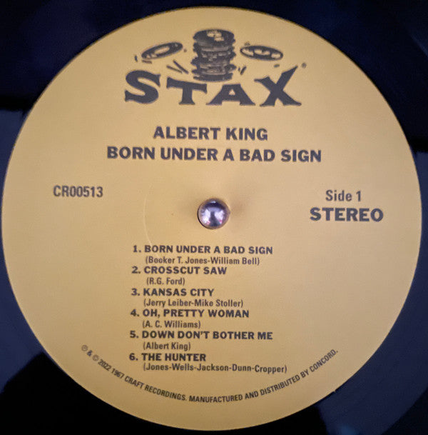 Albert King : Born Under A Bad Sign (LP, Album, RE, 180)