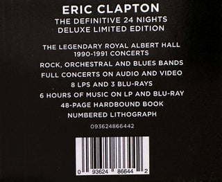 Eric Clapton : The Definitive 24 Nights (LP,Album,Stereo)