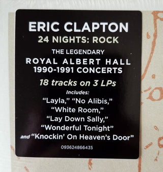 Eric Clapton : 24 Nights: Rock (LP,Album)