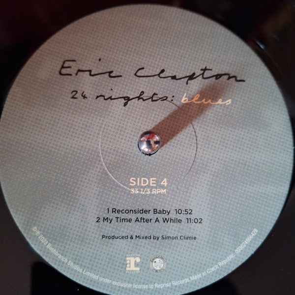 Eric Clapton : 24 Nights: Blues (LP,Album)