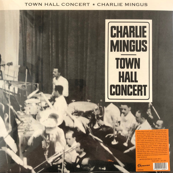 Charles Mingus : Town Hall Concert (LP,Album,Limited Edition,Numbered,Reissue)