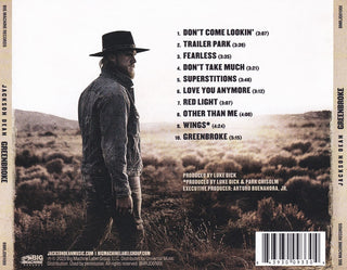 Jackson Dean : Greenbroke (CD, Album)