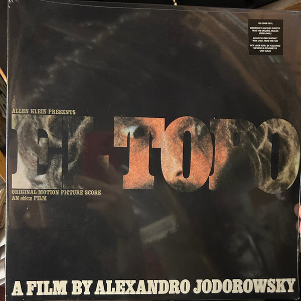 Alejandro Jodorowsky : El Topo (Original Motion Picture Score) (LP, Album, RE, 180)