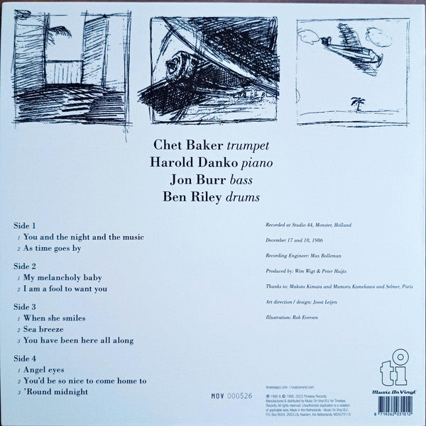 Chet Baker : As Time Goes By (Love Songs) (2xLP, Album, Ltd, Num, RE, 180)