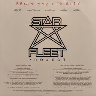 Brian May + Friends : Star Fleet Project (12", MiniAlbum)