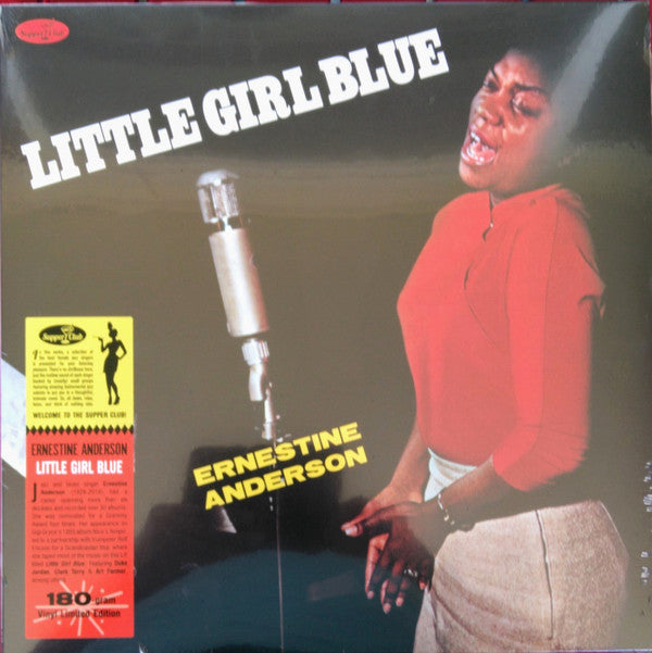 Ernestine Anderson : Little Girl Blue (LP,Album,Limited Edition,Numbered,Reissue)