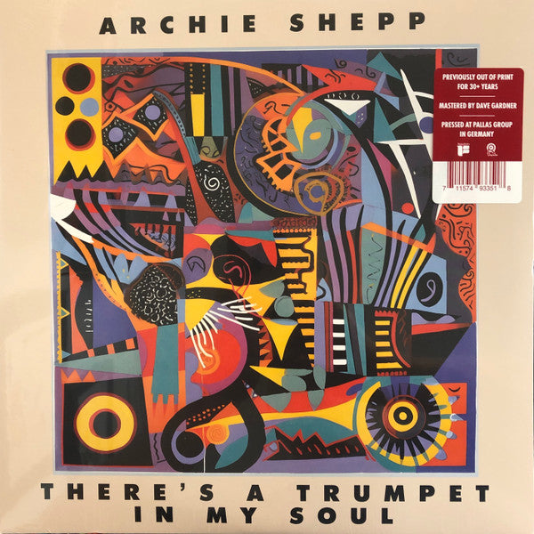 Archie Shepp : There's A Trumpet In My Soul (LP, Album, RE)