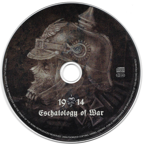 1914 (2) : Eschatology Of War (CD, Album, RE, Dig)