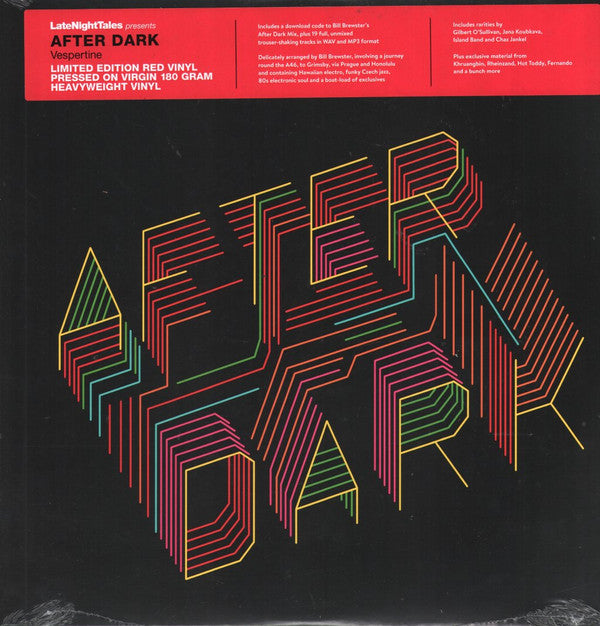 Bill Brewster : After Dark (Vespertine) (2xLP, Comp, Ltd, Red)