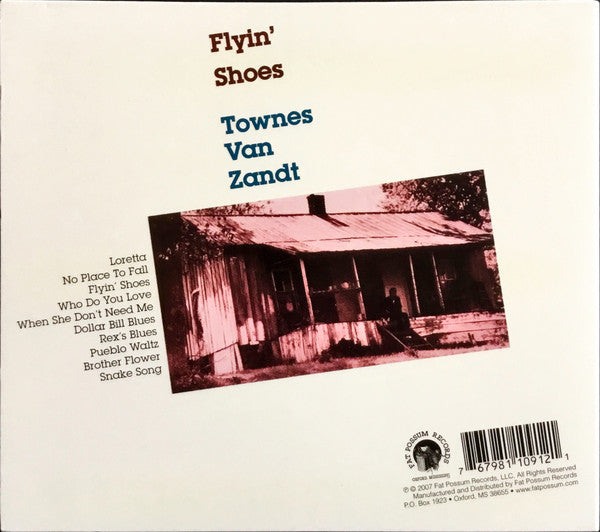 Townes Van Zandt : Flyin' Shoes (Album,Reissue)