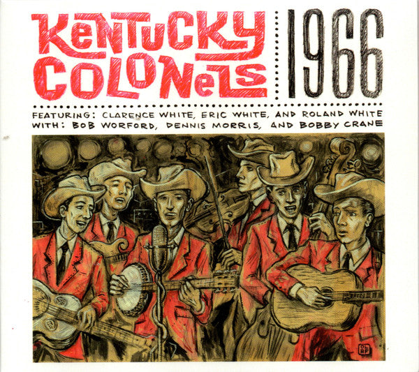 The Kentucky Colonels : 1966 (CD, Album, RE)