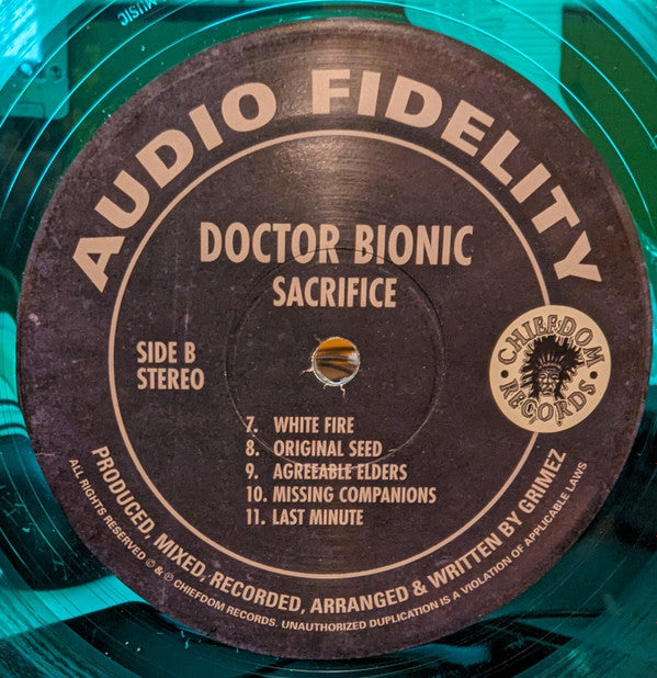 Doctor Bionic : Sacrifice (LP, Album, Gre)