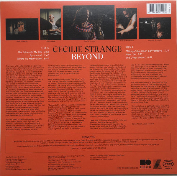 Cecilie Strange : Beyond (LP, Album)