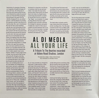 Al Di Meola : All Your Life - A Tribute To The Beatles Recorded At Abbey Road Studios, London (LP,Album,Reissue)