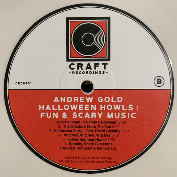 Andrew Gold : Andrew Gold's Halloween Howls (LP,Album,Reissue,Repress)