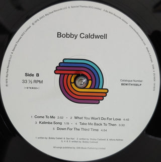 Bobby Caldwell : Bobby Caldwell (LP, Album, RE, RM)