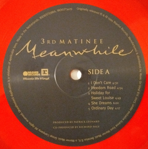 3rd Matinee : Meanwhile (LP,Album,Limited Edition,Numbered,Reissue)