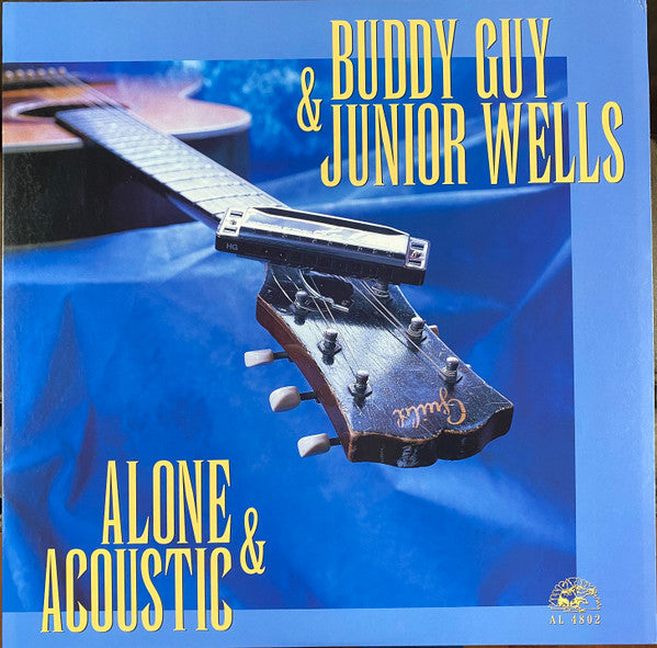 Buddy Guy & Junior Wells : Alone & Acoustic (LP,Album,Reissue,Stereo)