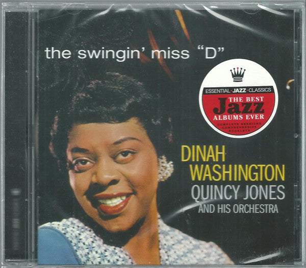 Dinah Washington With Quincy Jones And His Orchestra : The Swingin' Miss "D" (Compilation,Reissue)