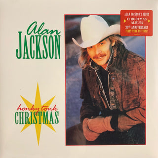 Alan Jackson (2) : Honky Tonk Christmas (LP, Album, RE)