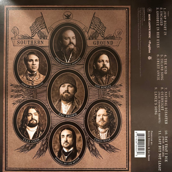 Zac Brown Band : Uncaged (LP, Ltd, RE, Mil)