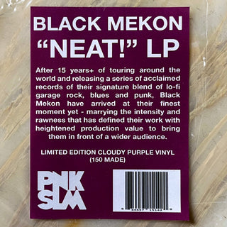 Black Mekon : Neat! (LP, Ltd, pur)