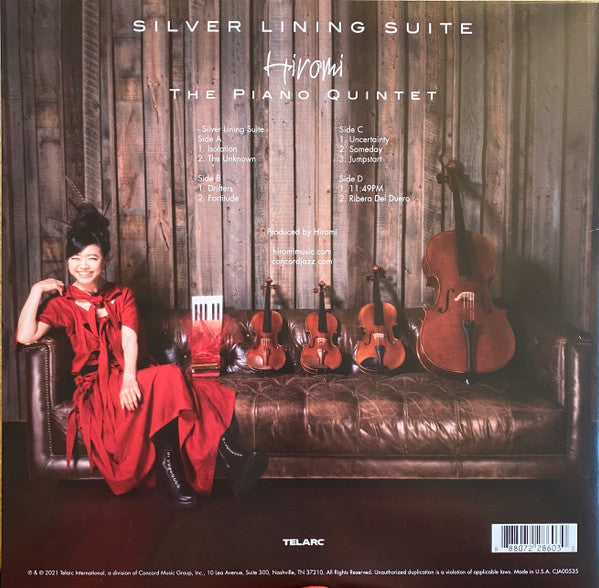 Hiromi Uehara, The Piano Quintet (2) : Silver Lining Suite (LP,45 RPM,Album,Reissue,Stereo)