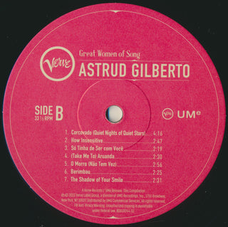 Astrud Gilberto : Great Women Of Song (LP, Comp)