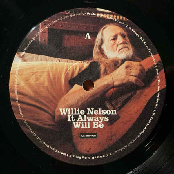 Willie Nelson : It Always Will Be (LP,Reissue)