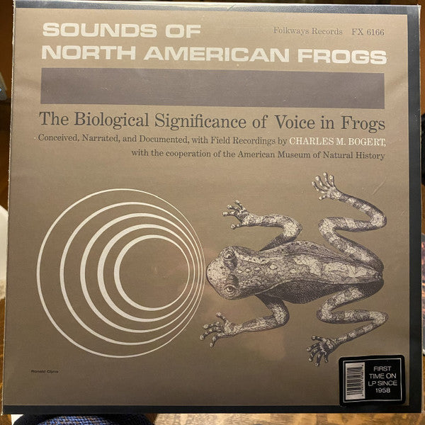 Charles M. Bogert : Sounds Of North American Frogs (LP,Reissue)