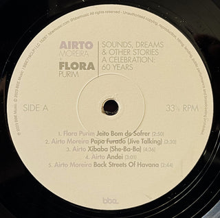 Airto Moreira + Flora Purim : Sounds, Dreams & Other Stories (A Celebration: 60 Years) (5xLP, Comp + Box)