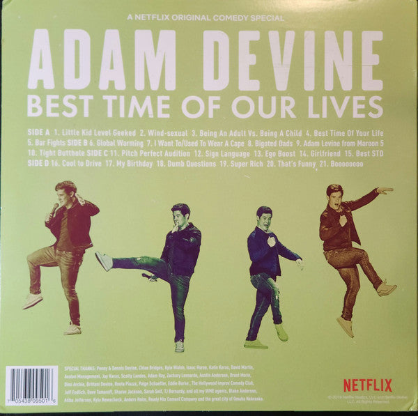 Adam Devine : Best Time Of Our Lives (2xLP)