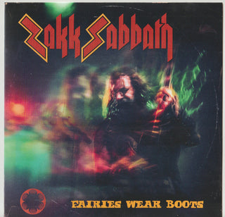 Zakk Sabbath : Fairies Wear Boots (7", Single, Ltd, Gre)