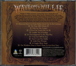 Waylon Jennings & Willie Nelson : Waylon & Willie (CD, Album, RE)