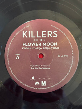 Robbie Robertson : Killers Of The Flower Moon (Soundtrack From The Apple Original Film) (LP)