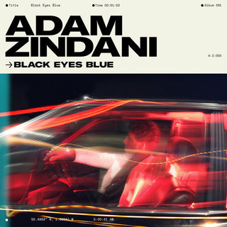 Adam Zindani : Black Eyes Blue (12", Album)