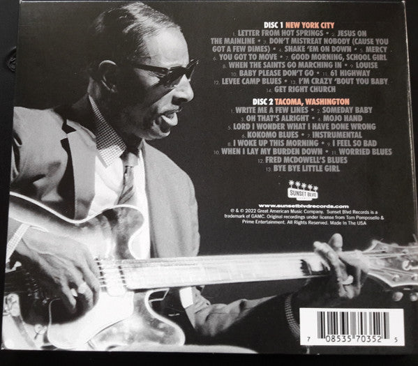 Fred McDowell : Jesus On The Mainline (2xCD, Album)